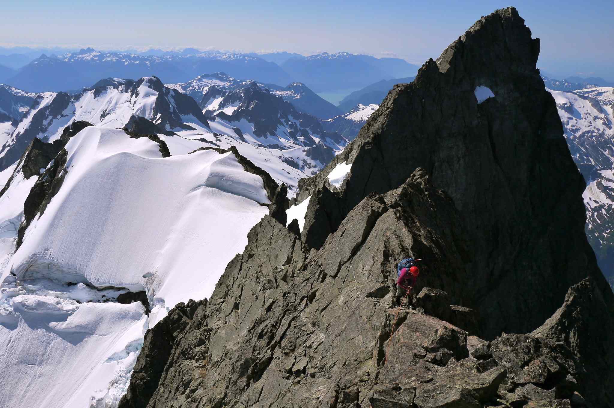 Summit ridge of Tantalus