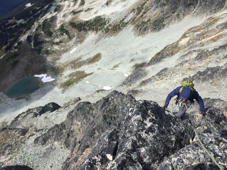 Blackcomb buttress - whistler mountaineering 3